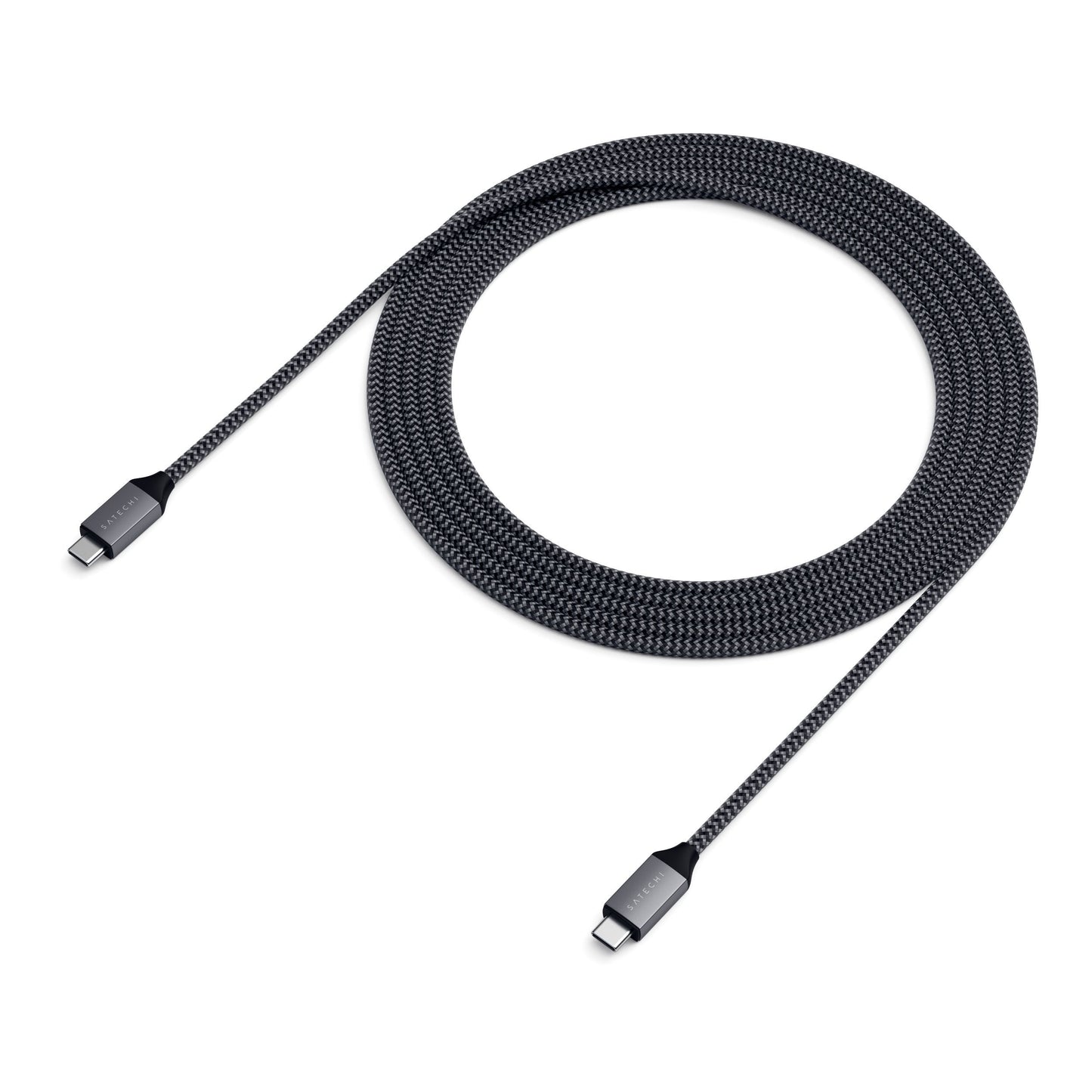 Satechi 2m USB-C til USB-C Ladekabel - Stellargrå
