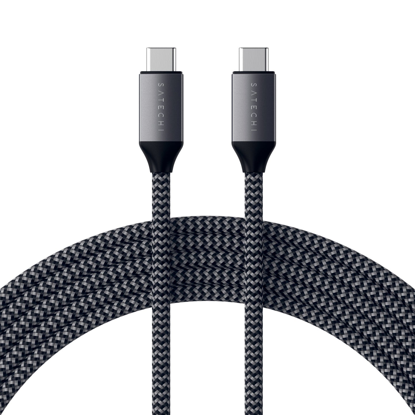 Satechi 2m USB-C til USB-C Ladekabel - Stellargrå