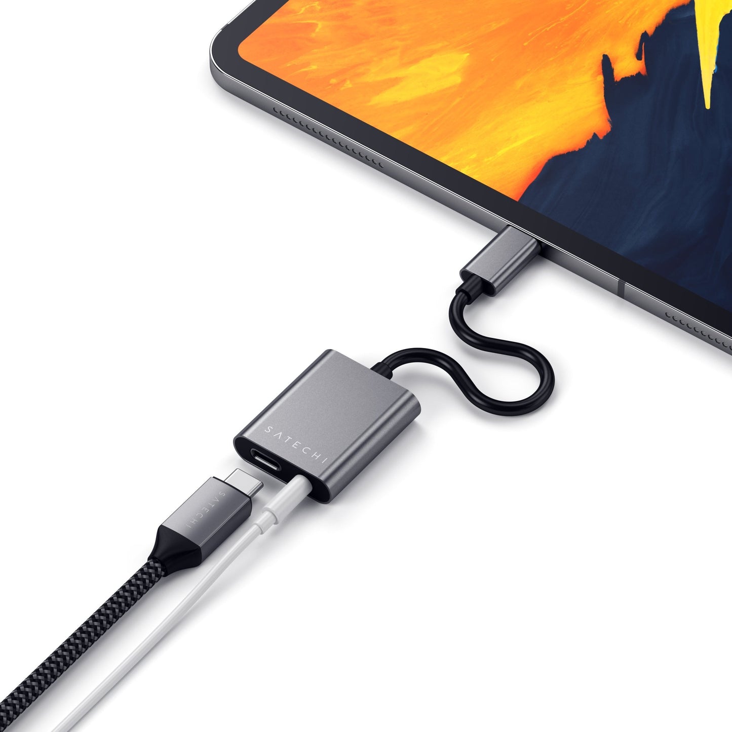 Satechi USB-C til 3,5mm & USB-C Adapter