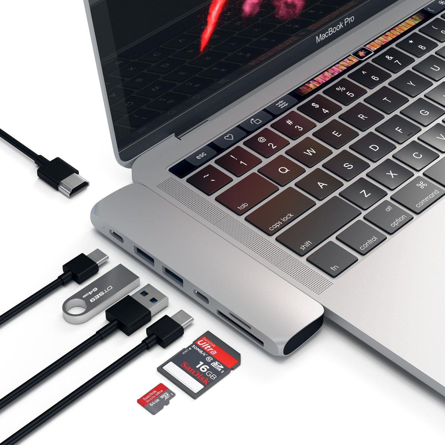 Satechi USB-C Pro Hub - Sølv