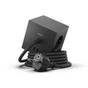 Avolt Square 1 30W Dual USB-C Stikkontaktforlenger - Svart