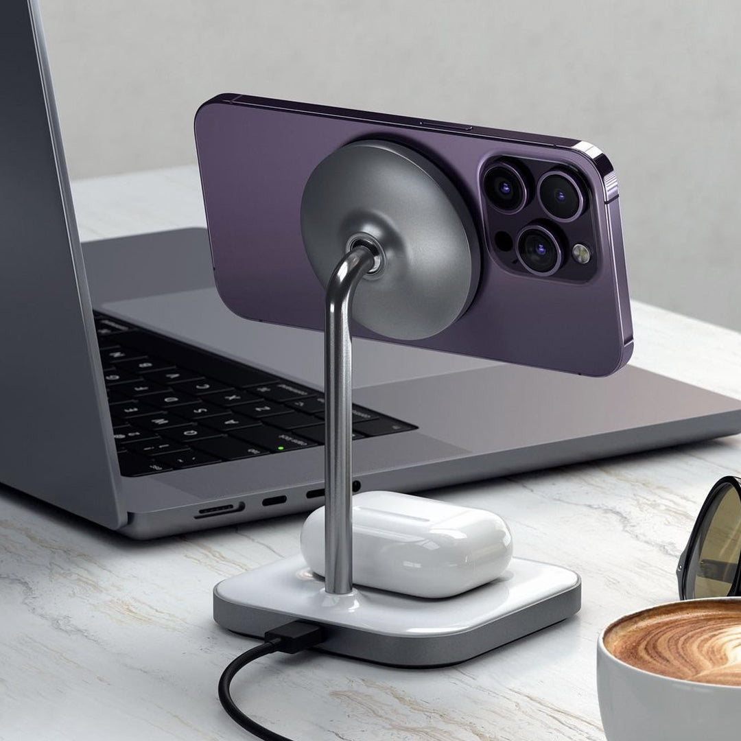 Satechi 2-i-1 Magnetisk Ladestativ