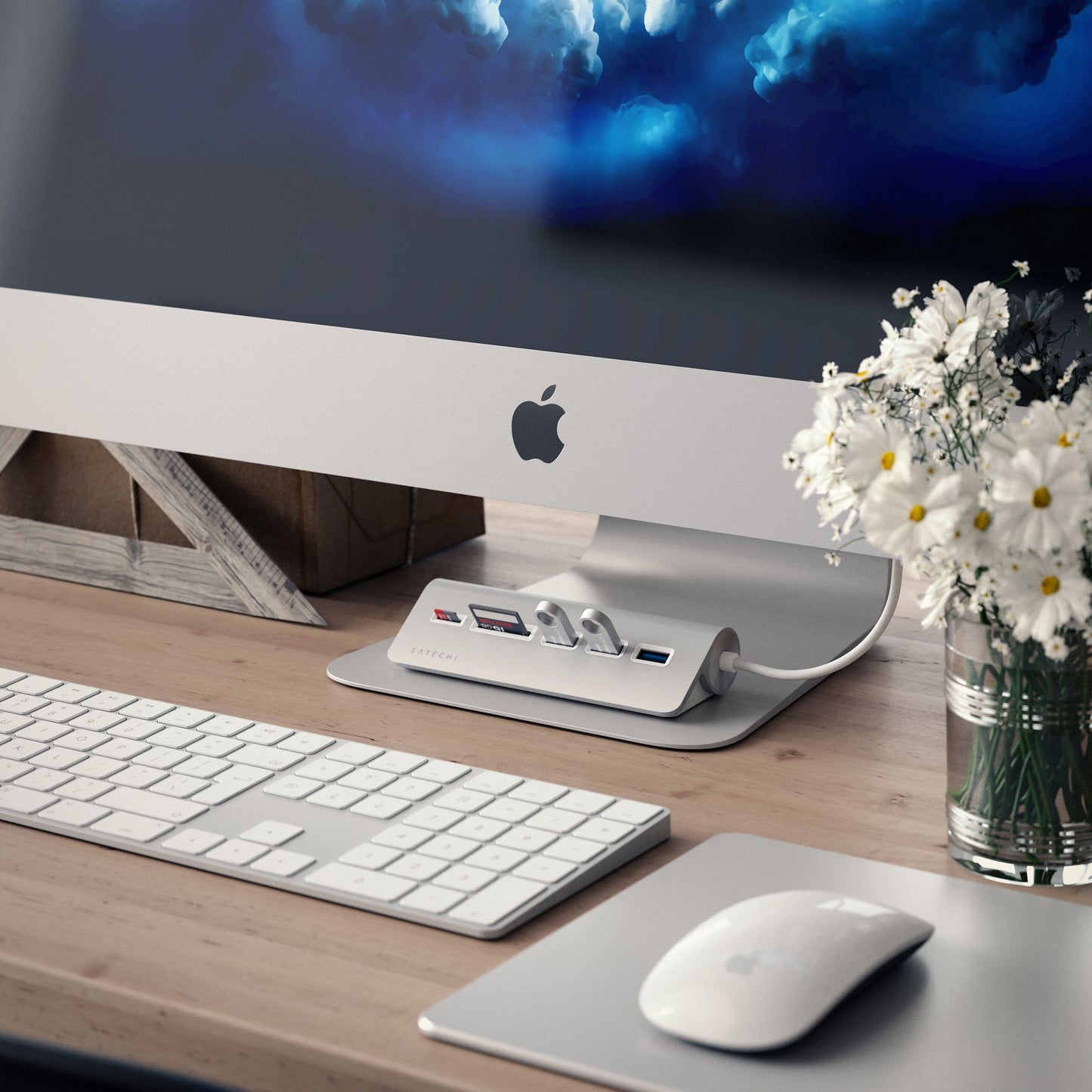 Satechi USB-C Hub - Stellargrå