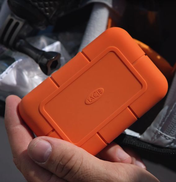 LaCie Rugged USB-C Ekstern SSD Harddisk - 500 GB