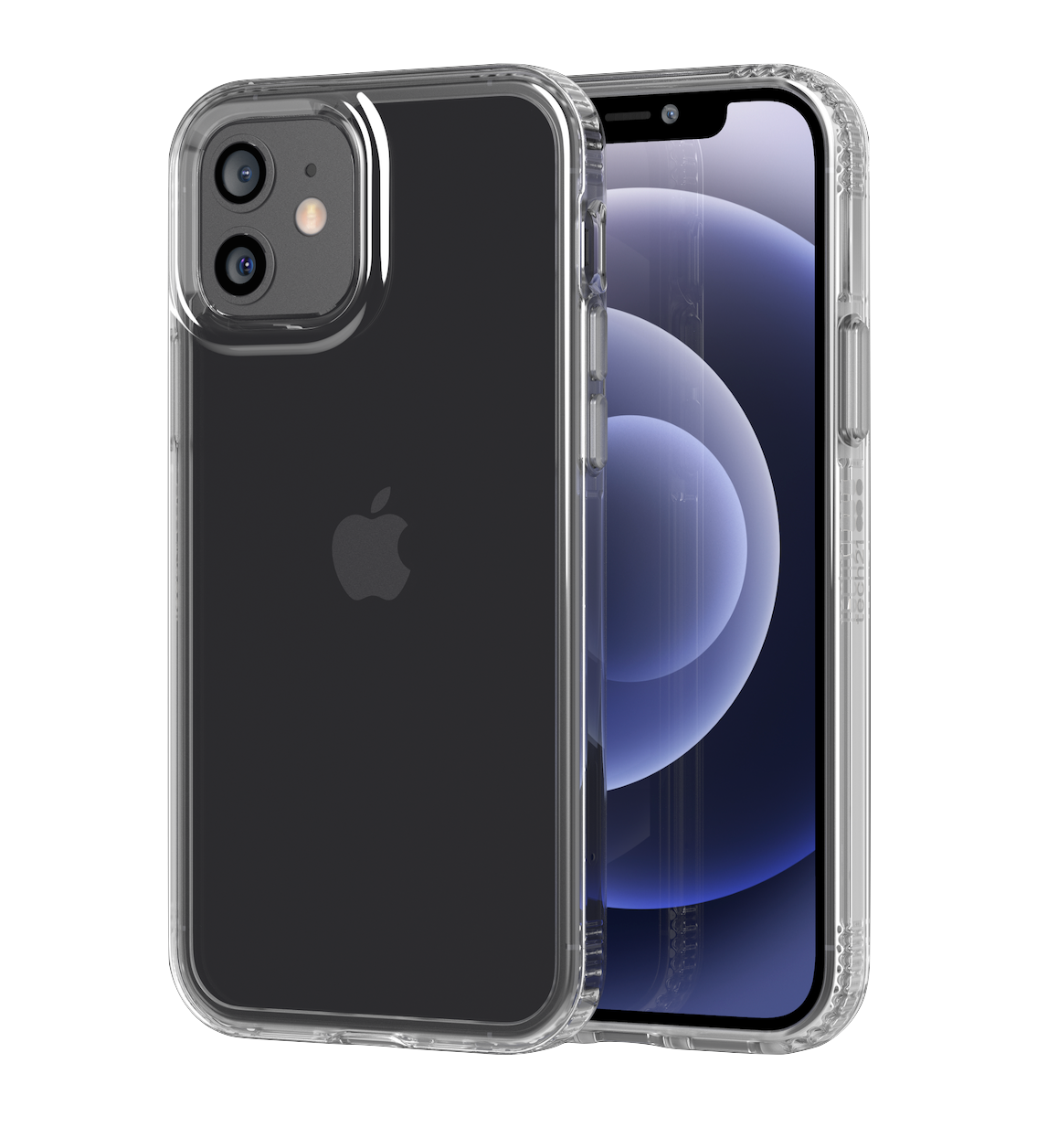 tech21 EvoClear deksel for iPhone 12 / 12 Pro - Klar