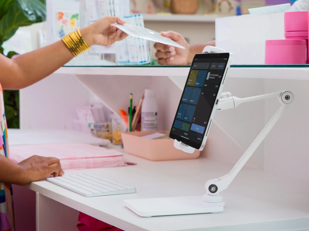 Twelve South HoverBar Duo 2. gen Stativ til iPad - Hvit