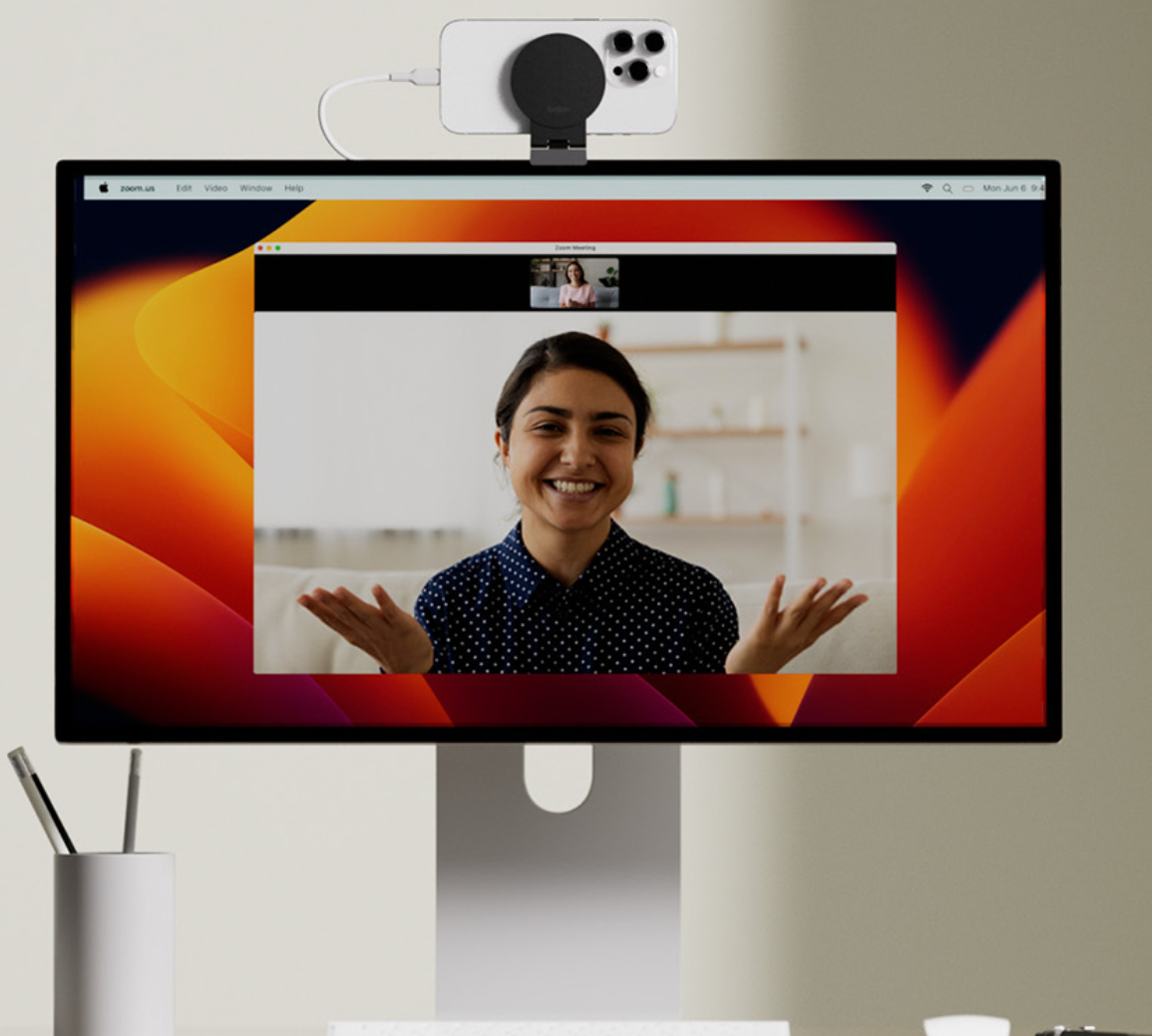 Belkin iPhone Magsafe Feste til skjermer