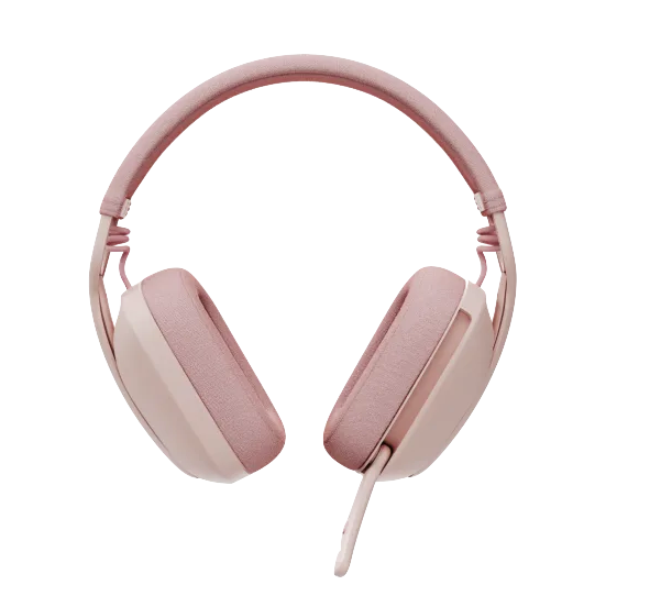 Logitech Zone Vibe 100 Trådløse Hodetelefoner - Rosa