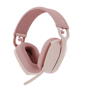 Logitech Zone Vibe 100 Trådløse Hodetelefoner - Rosa