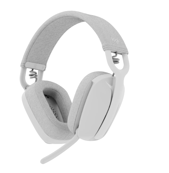 Logitech Zone Vibe 100 Trådløse Hodetelefoner - Offwhite