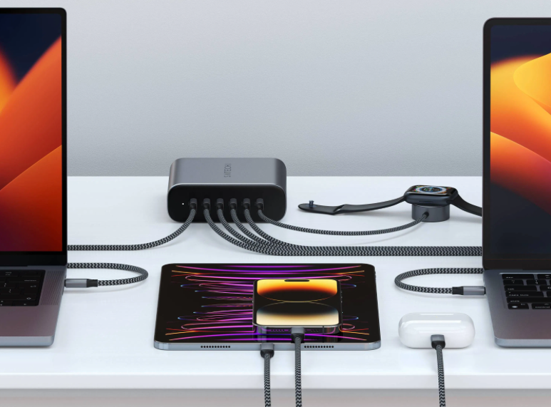 Satechi 200W USB-C GaN 6-ports Multilader