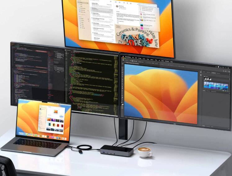 Satechi Triple 4K Display Dockingstasjon