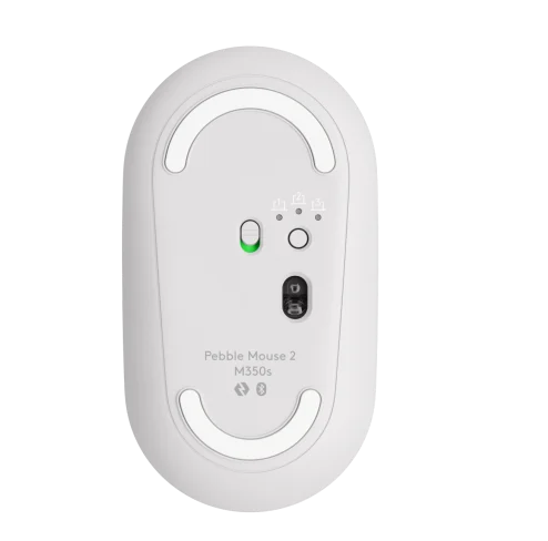 Logitech Pebble 2 M350s Mus - Hvit