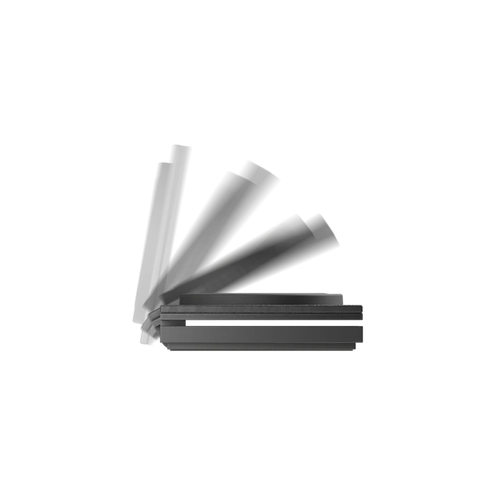 Native Union Rise Solo Qi2 Trådløs lader - Svart