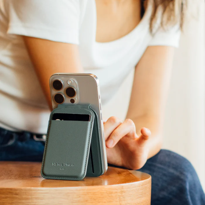 Native Union Active Wallet Stand MagSafe Kortholder - Svart