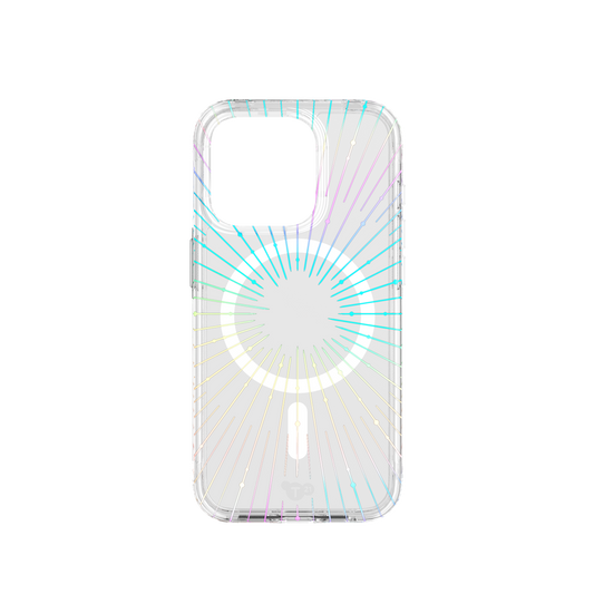 Tech21 Evo Clear Sparkle MagSafe Deksel til iPhone 15 Pro