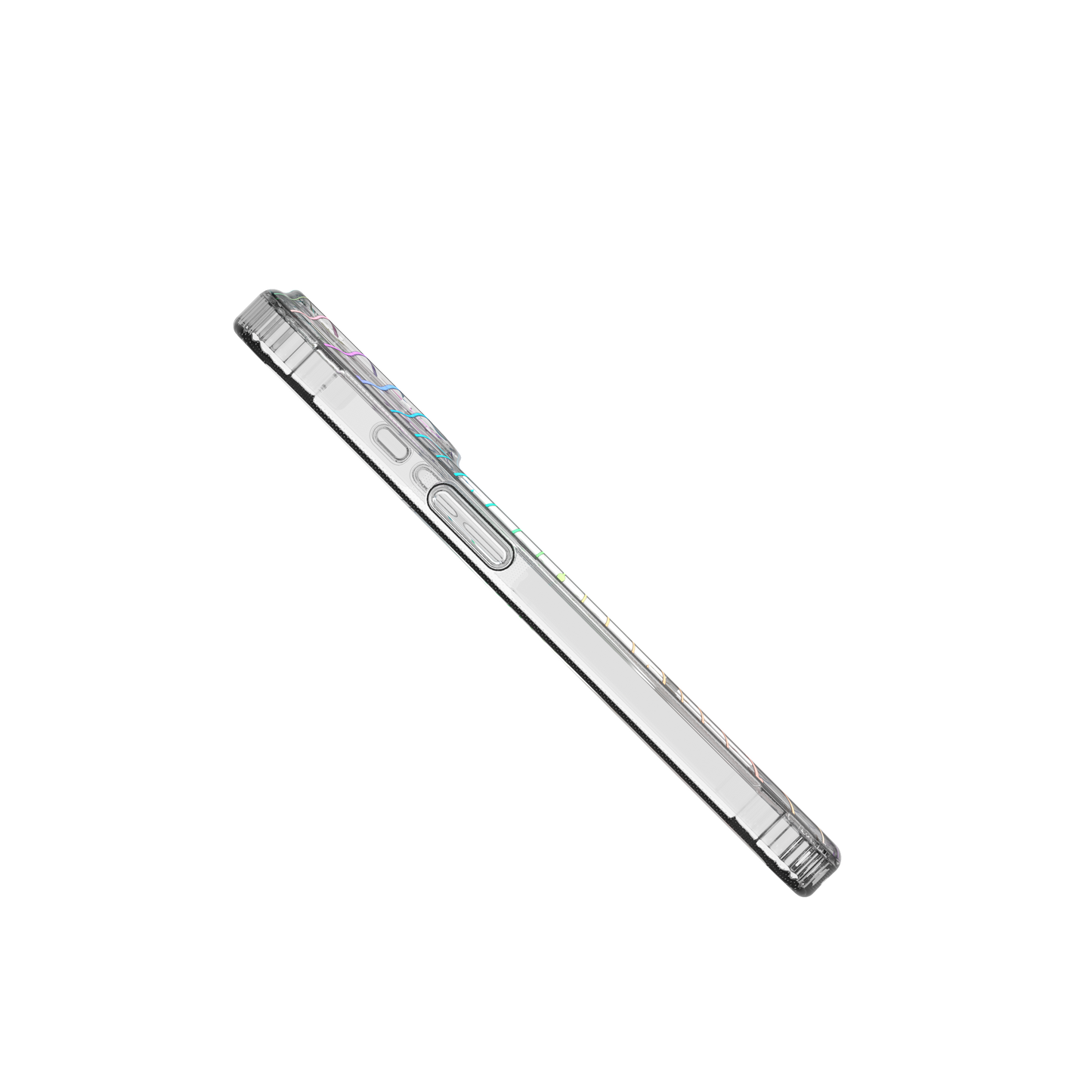 Tech21 Evo Clear Sparkle MagSafe Deksel til iPhone 15 Pro