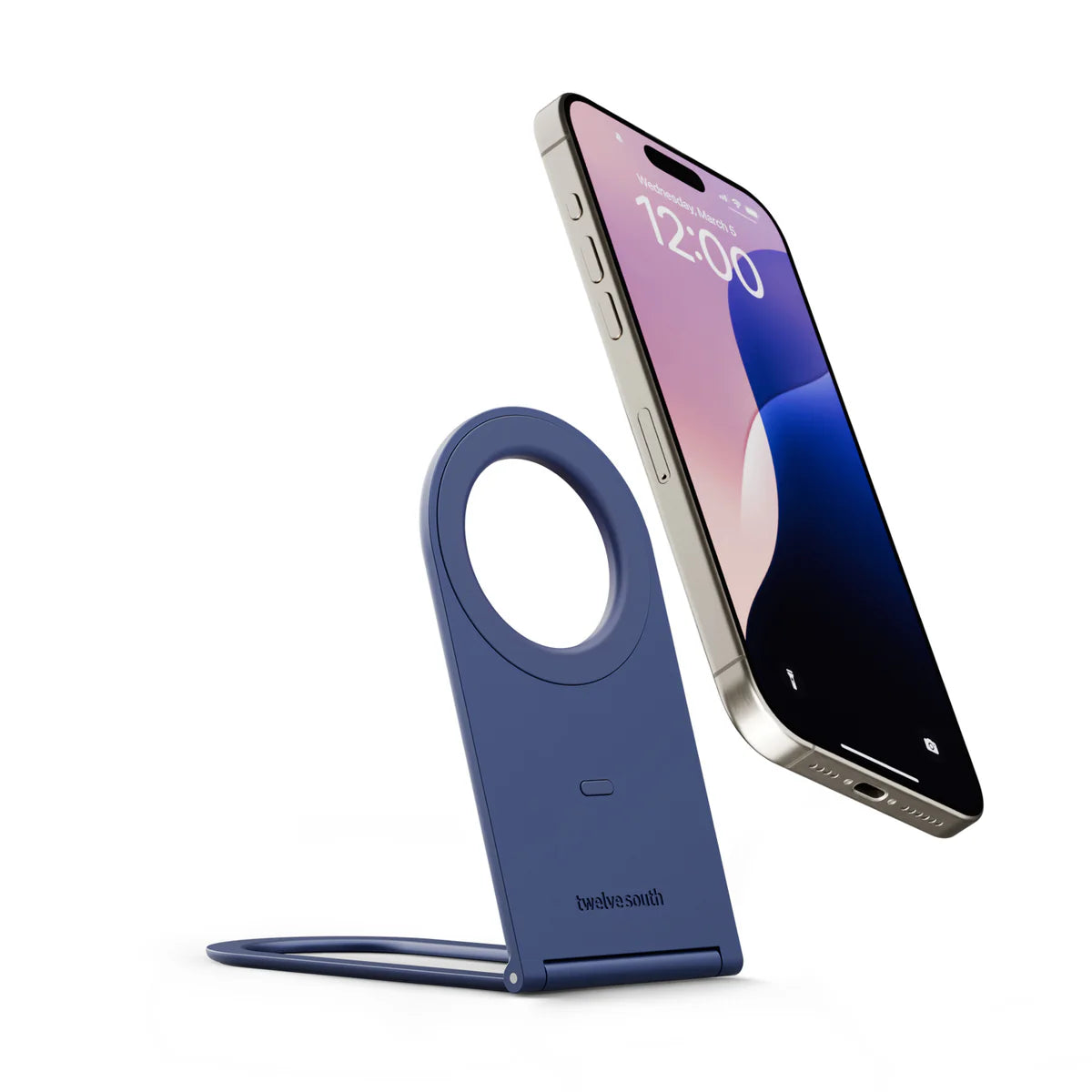 Twelve South Curve Nano Stativ til iPhone - Coastal Blue