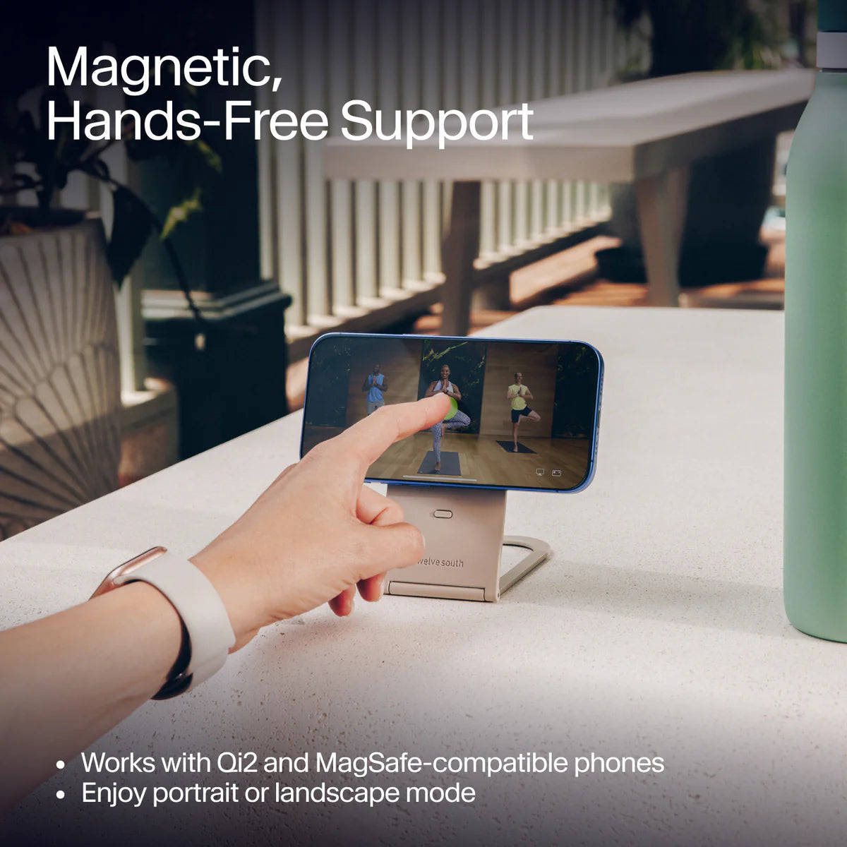 Twelve South Curve Nano Stativ til iPhone - Slate