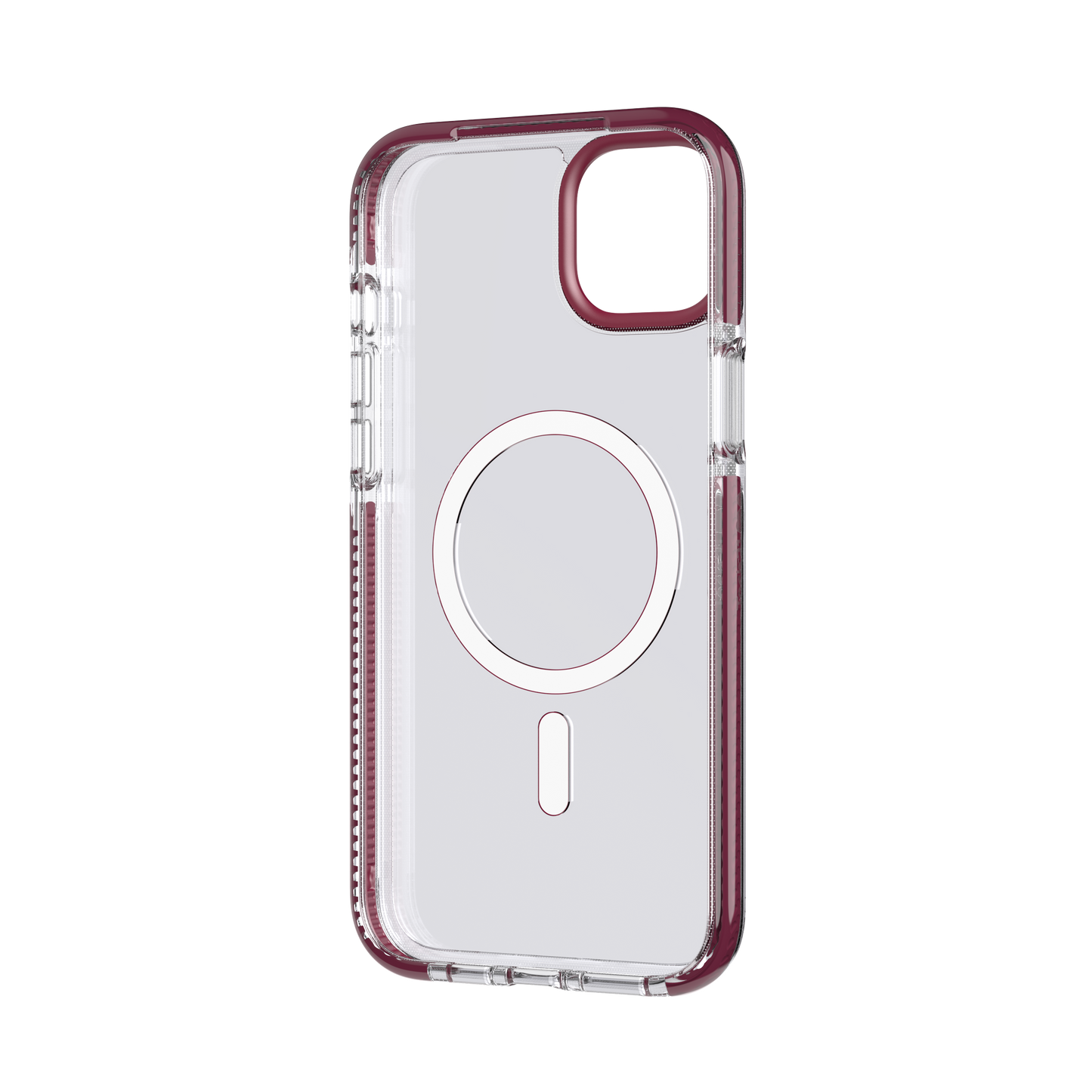 Tech21 EvoCrystal MagSafe deksel til iPhone 14 Plus - Burgunder