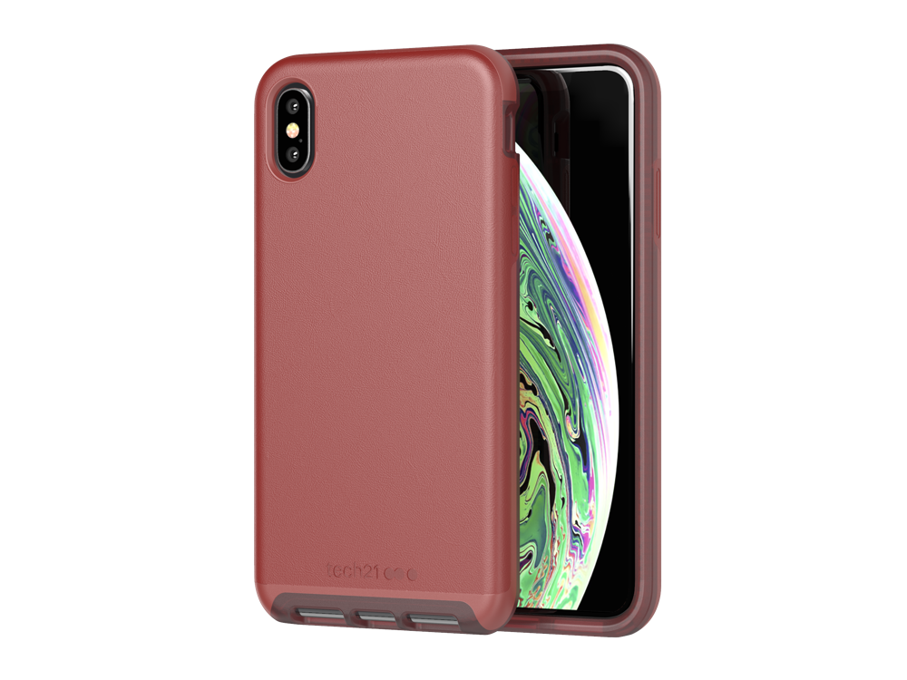 Tech21 Evo Luxe deksel til iPhone XS Max - Hasselnøtt