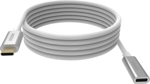 VISION USB-C forlengelseskabel på 2 meter