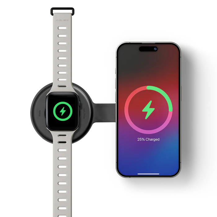 Native Union Voyage 2-in-1 Trådløs Lader - Svart