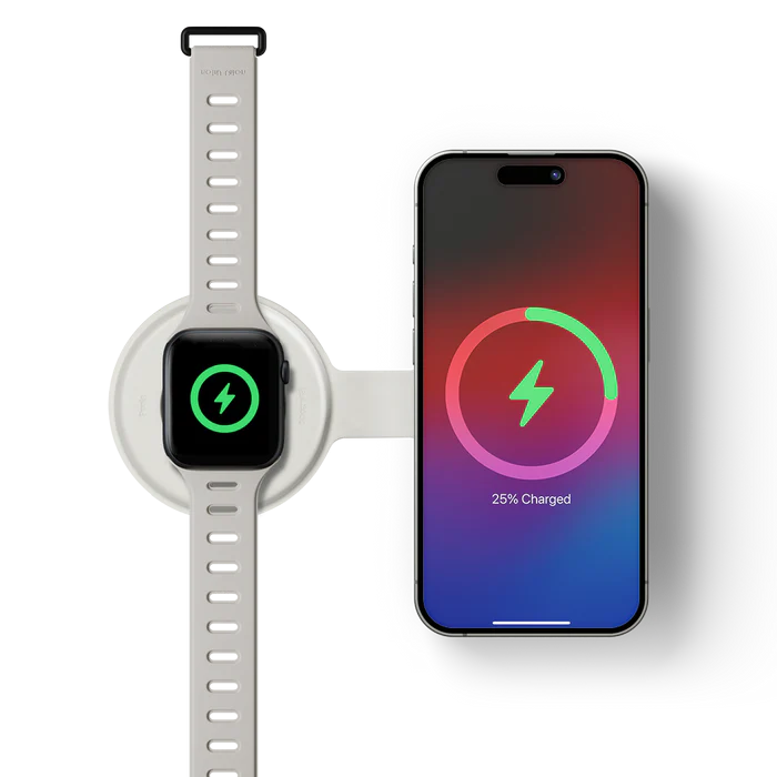 Native Union Voyage 2-in-1 Trådløs Lader - Sandstone