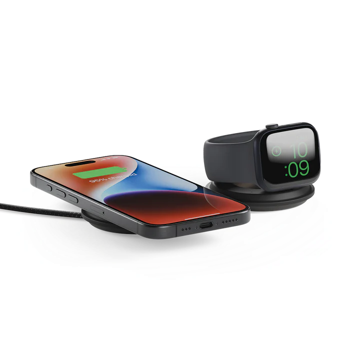 Native Union Voyage 2-in-1 Trådløs Lader - Svart