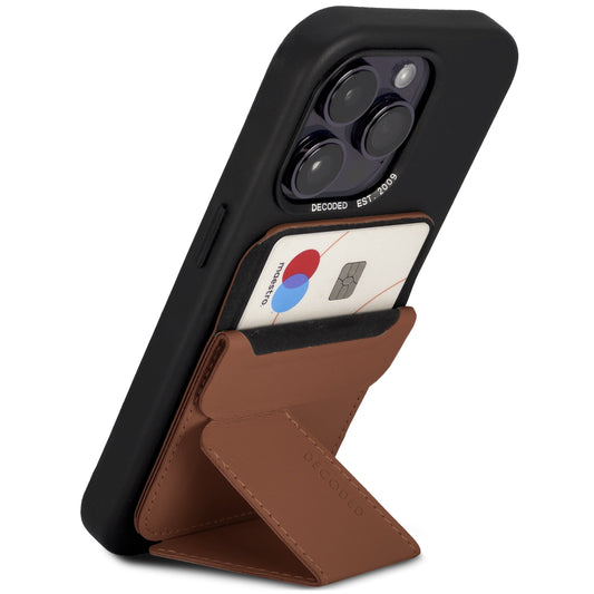 Decoded MagSafe Kortholder/Stand - Tan