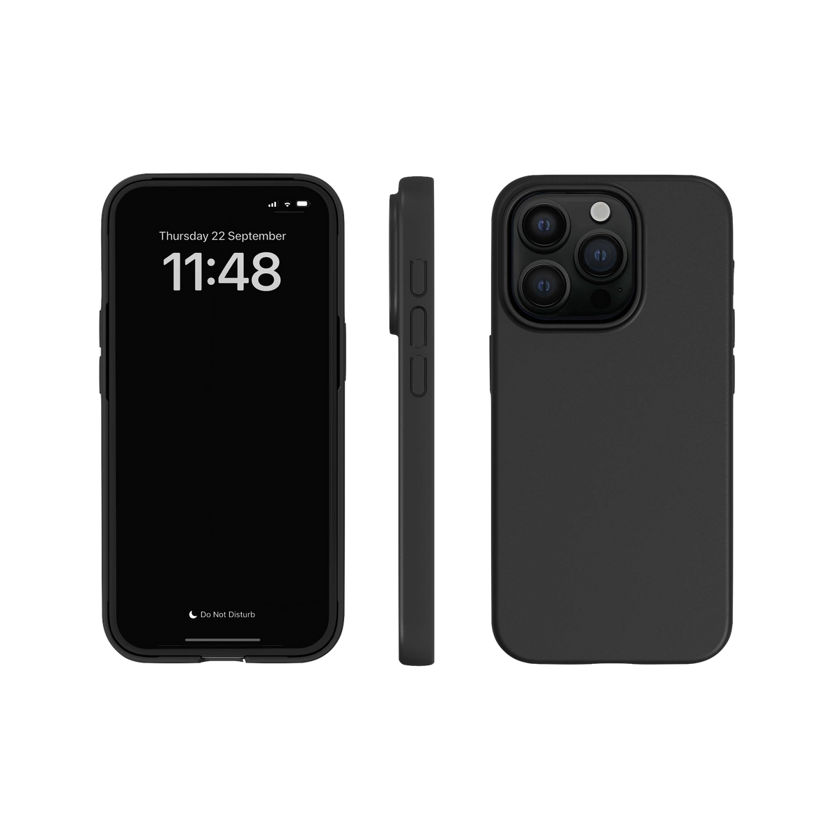 Agood Deksel til iPhone 15 Pro - Svart