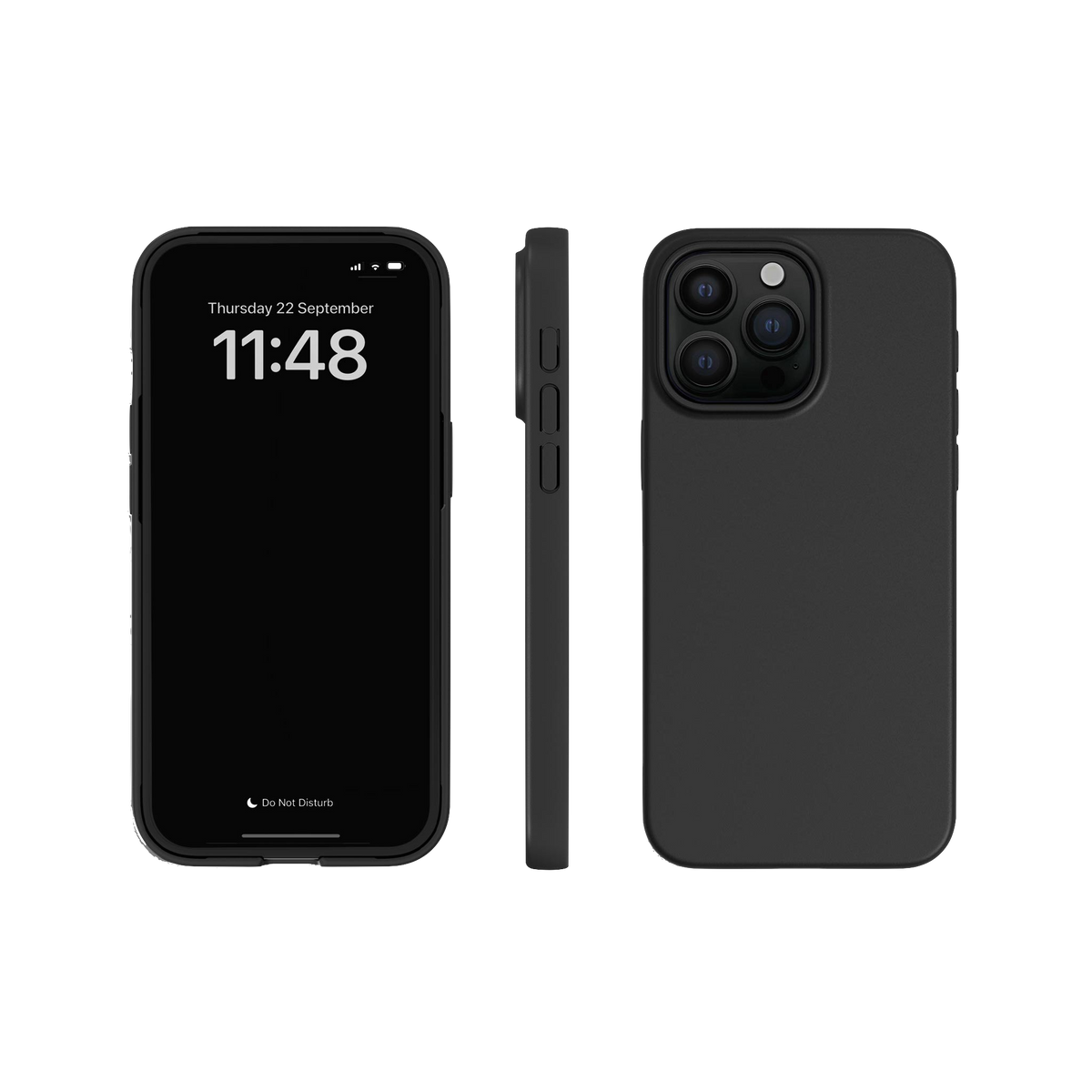 Agood Deksel til iPhone 15 Pro Max - Svart