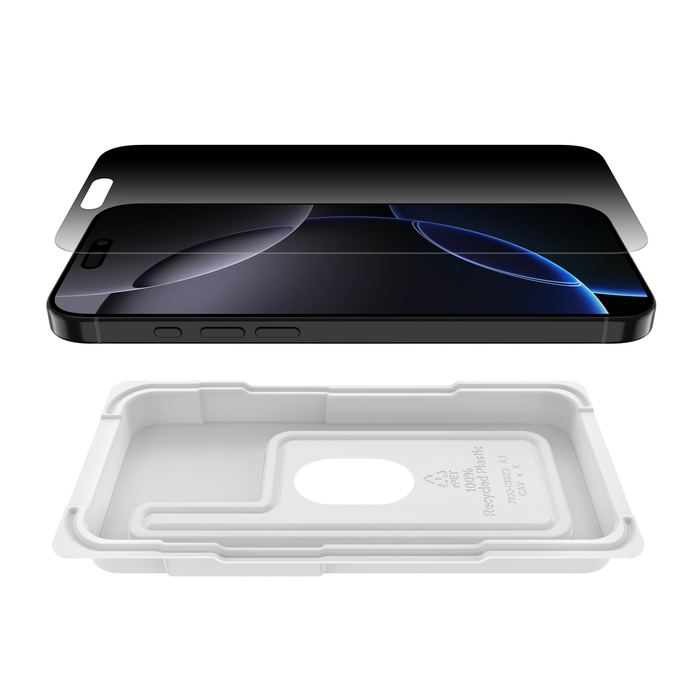 Belkin InvisiGlass Privacy Skjermbeskytter til iPhone 16 Pro Max
