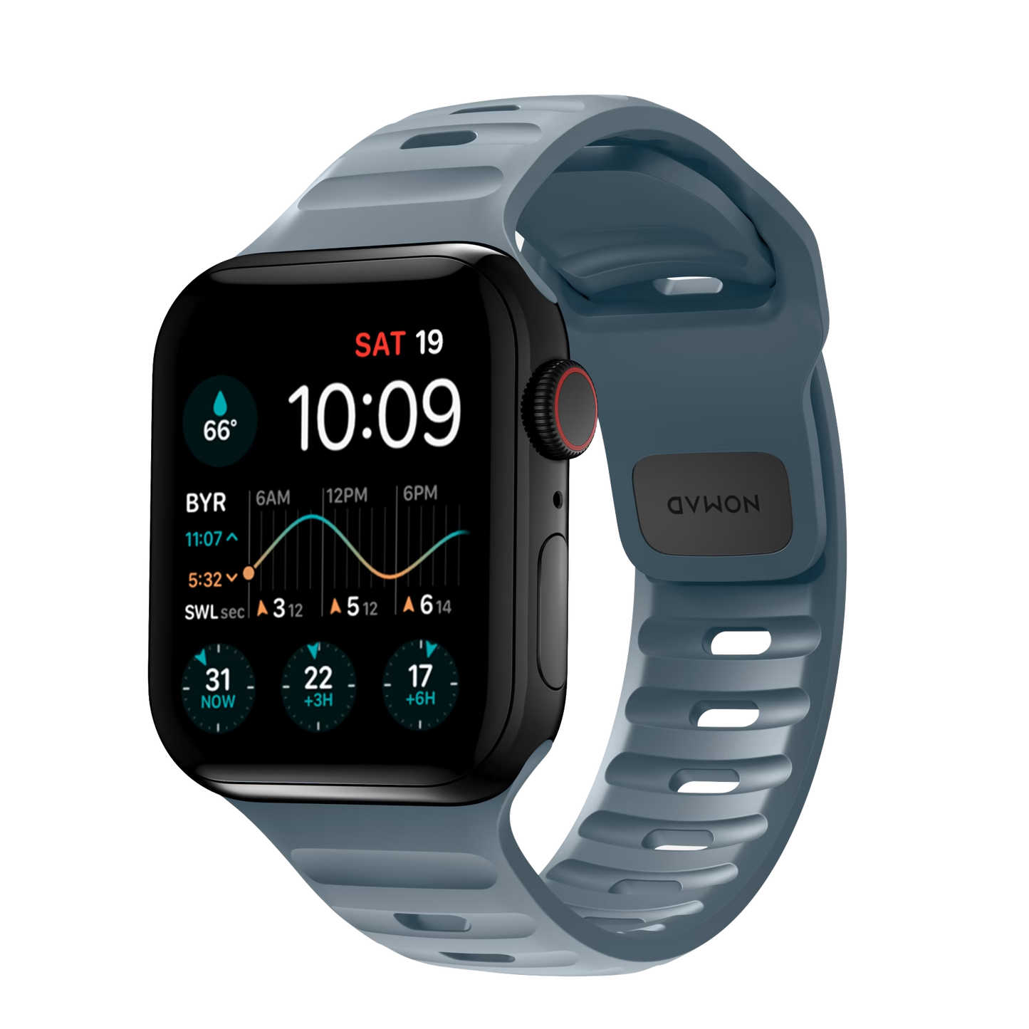 Nomad 49/46 mm Sport Band reim - Marine Blue