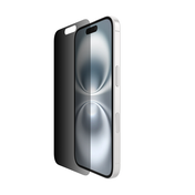 Belkin InvisiGlass Privacy Skjermbeskytter til iPhone 16/15/14 Pro