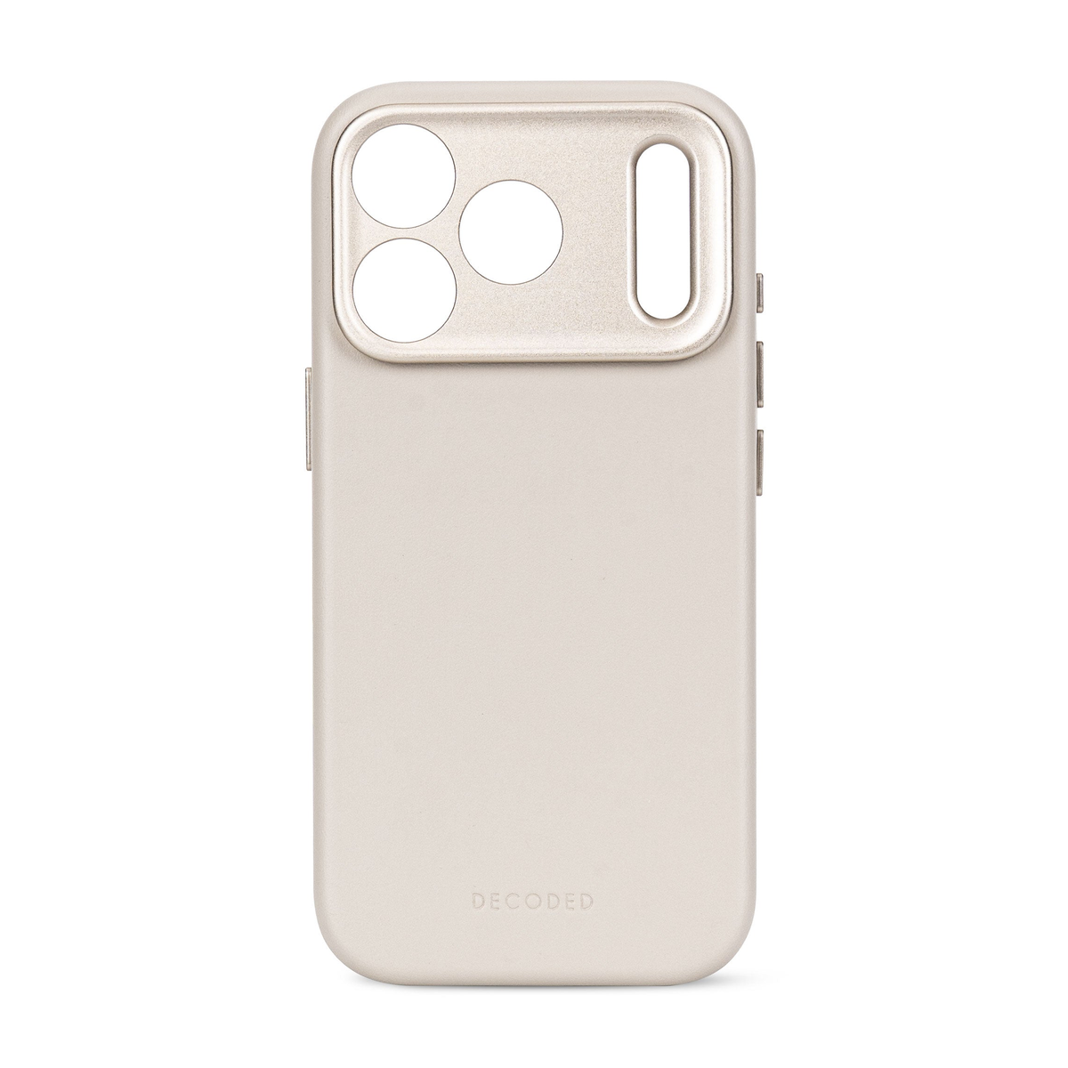 Decoded MagSafe Skinndeksel til iPhone 18 Pro Max - Taupe