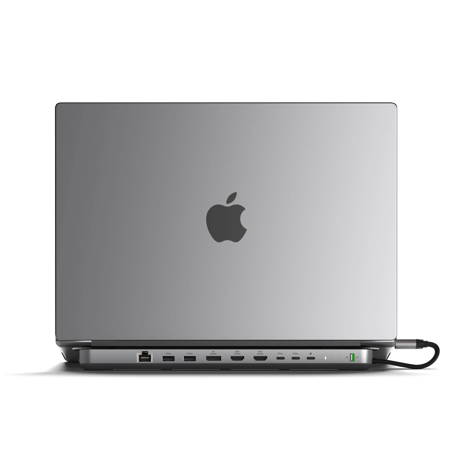 Satechi USB-C Dual Dockingstasjon med NVMe SSD-kabinett