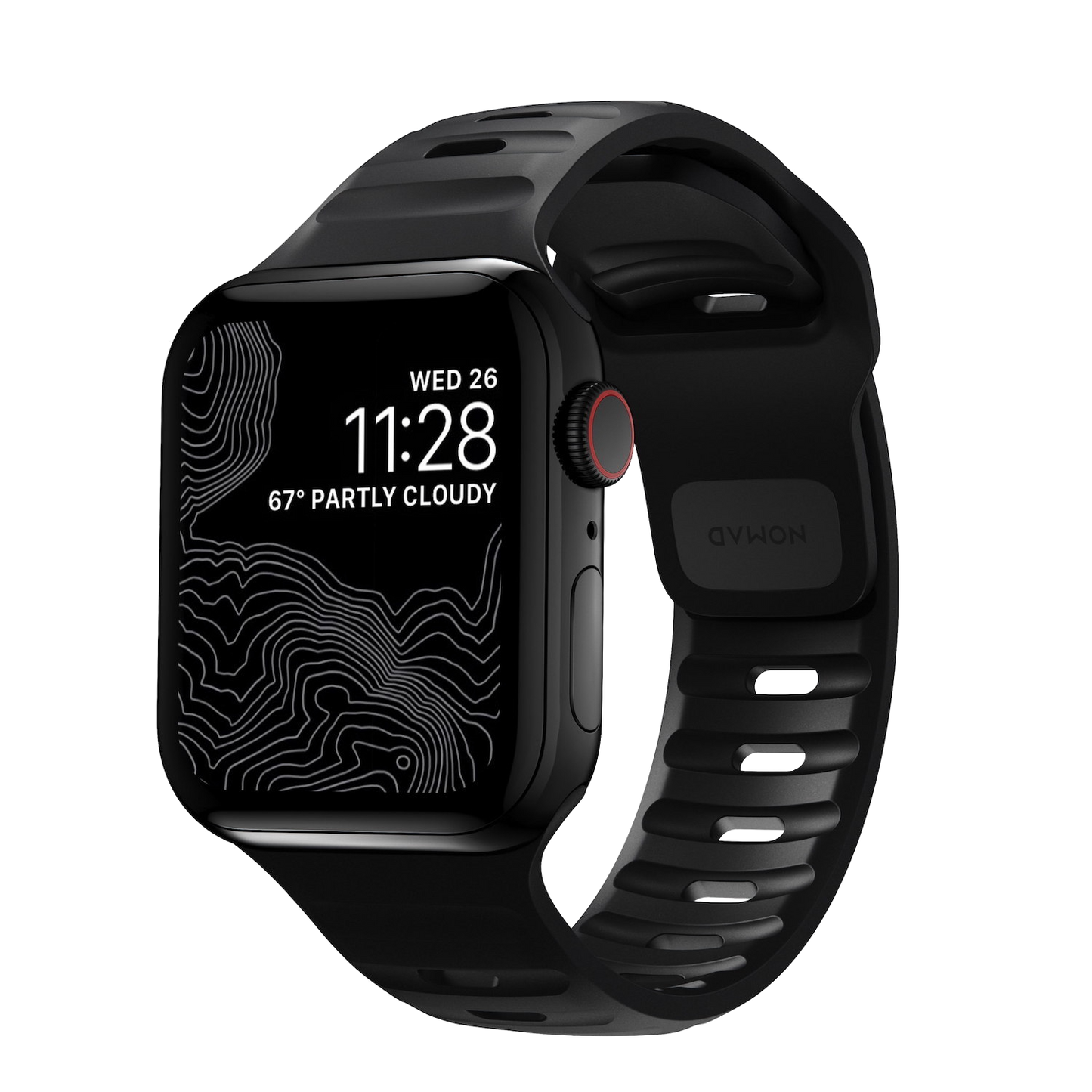 Nomad 49/46 mm Sport Band reim - Svart