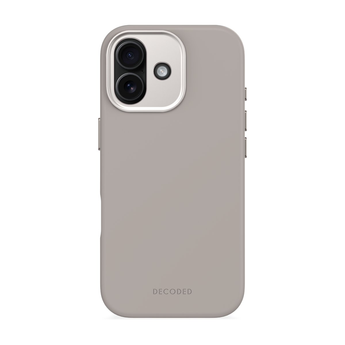 Decoded BackCover MagSafe Silikondeksel til iPhone 17 - Soft Taupe