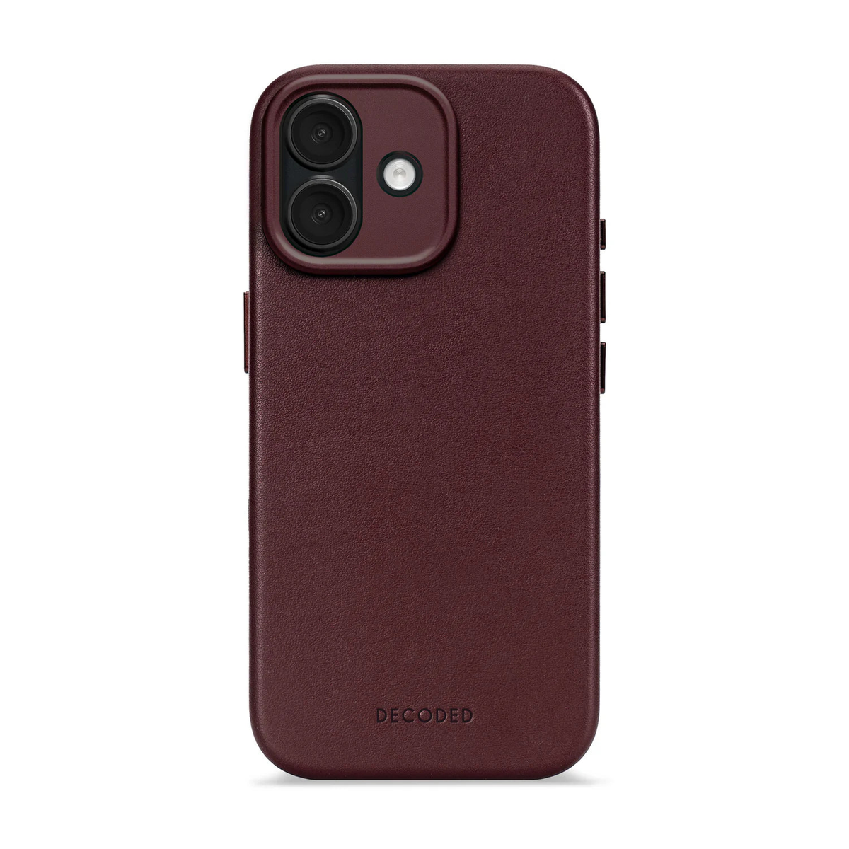 Decoded BackCover MagSafe Skinndeksel til iPhone 17 - Dark Ruby