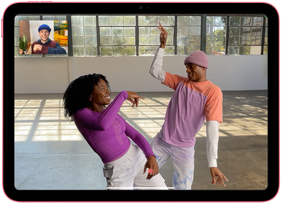 Viser I fokus på iPad.