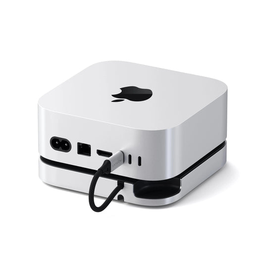 Satechi Mac mini M4 Stand Hub med SSD-kabinett