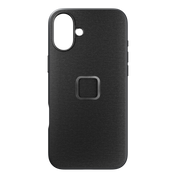 Peak Design Mobile Everyday Fabric MagSafe Deksel til iPhone 16 Plus - Charcoal