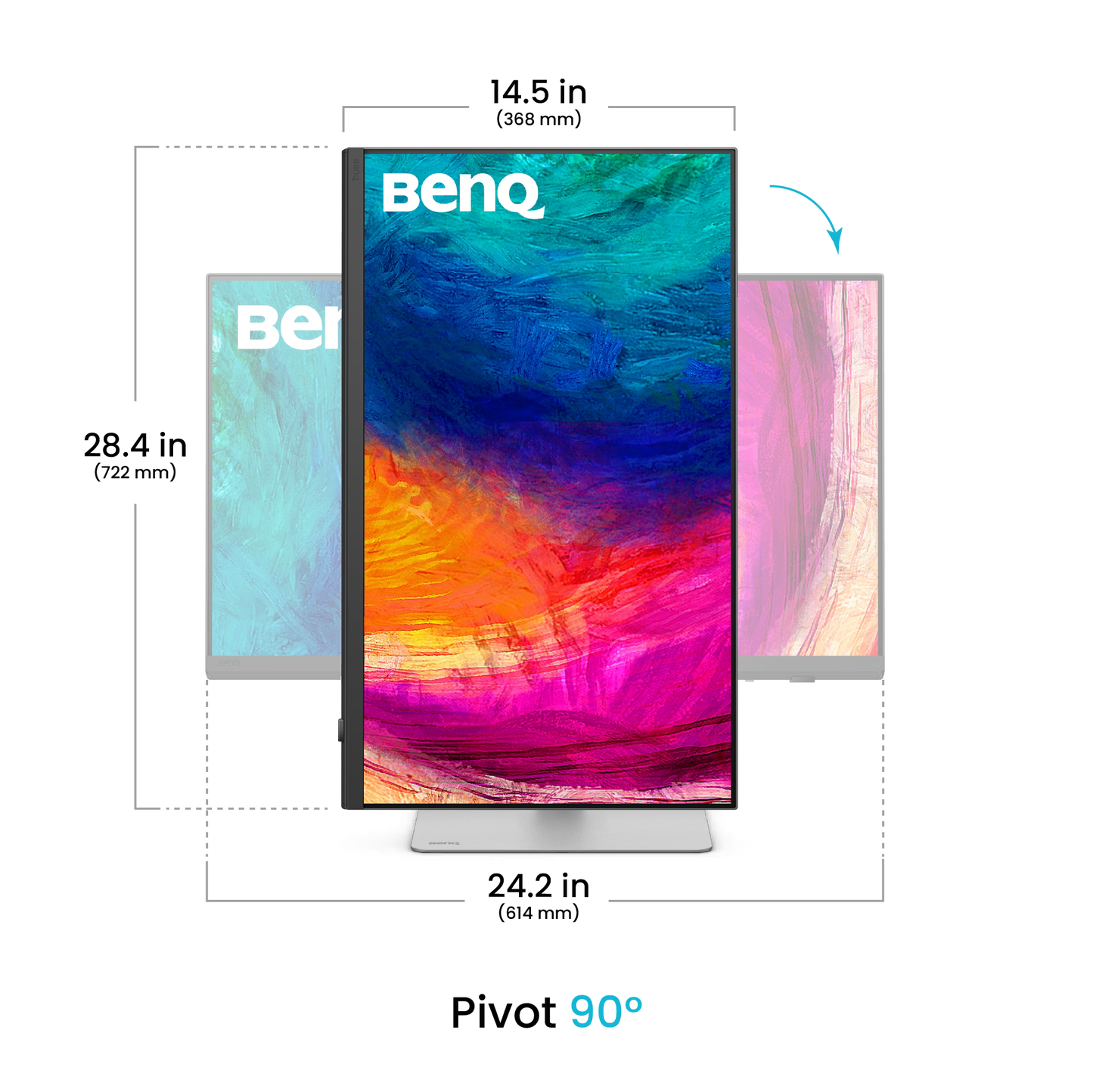 BenQ PD2730S 27" 5K TB4 P3 Designer Monitor