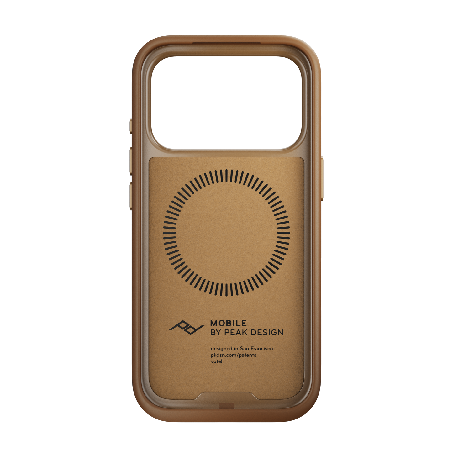 Peak Design Mobile Everyday Clarino MagSafe Deksel til iPhone 17 Pro - Tan