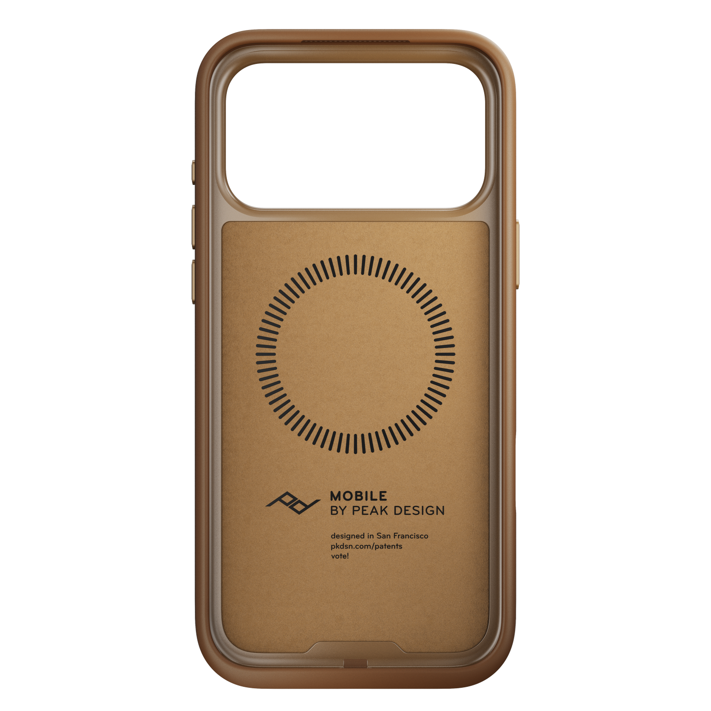 Peak Design Mobile Everyday Clarino MagSafe Deksel til iPhone 17 Pro Max - Tan