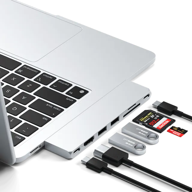 Satechi Pro Hub Slim Multiadapter - Silver