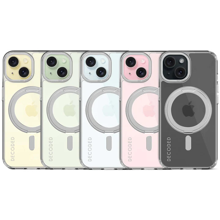 Decoded Loop Stand Backcover MagSafe Deskel til iPhone 15