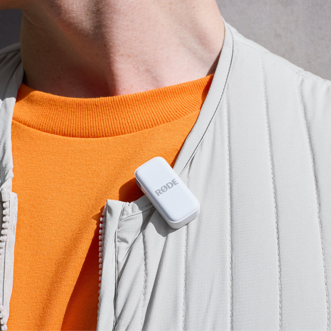Røde Wireless Microphone Lightning - Hvit
