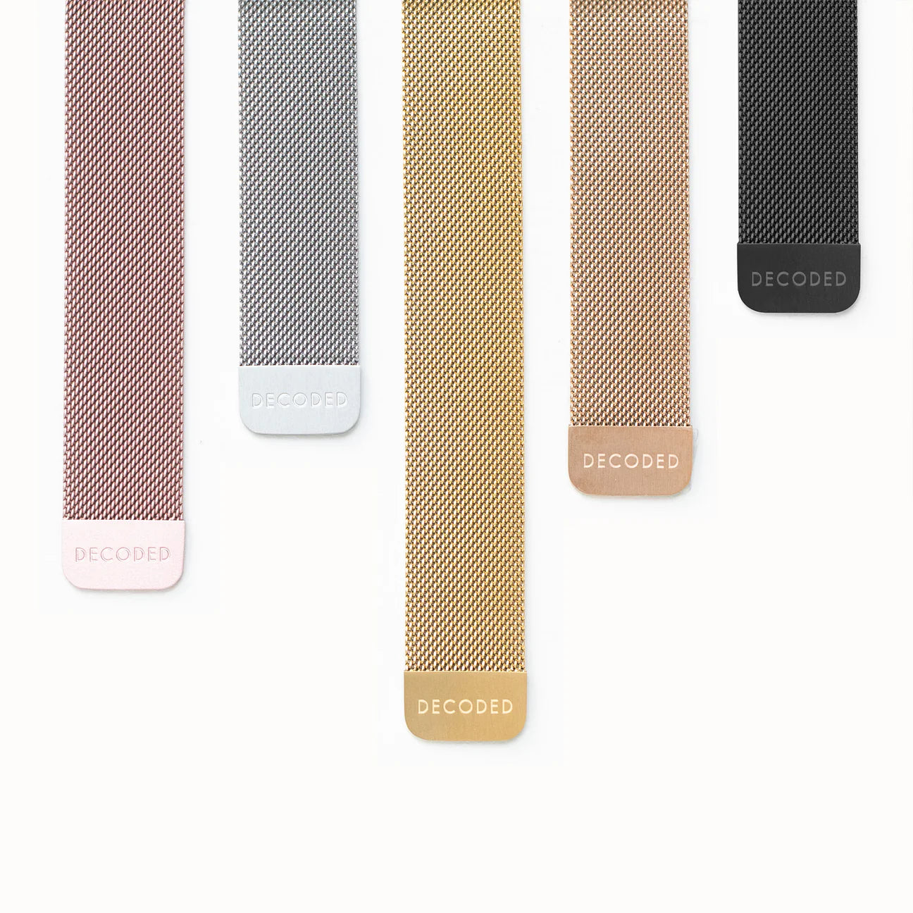 Decoded 42/41 mm Milan strap - Gull